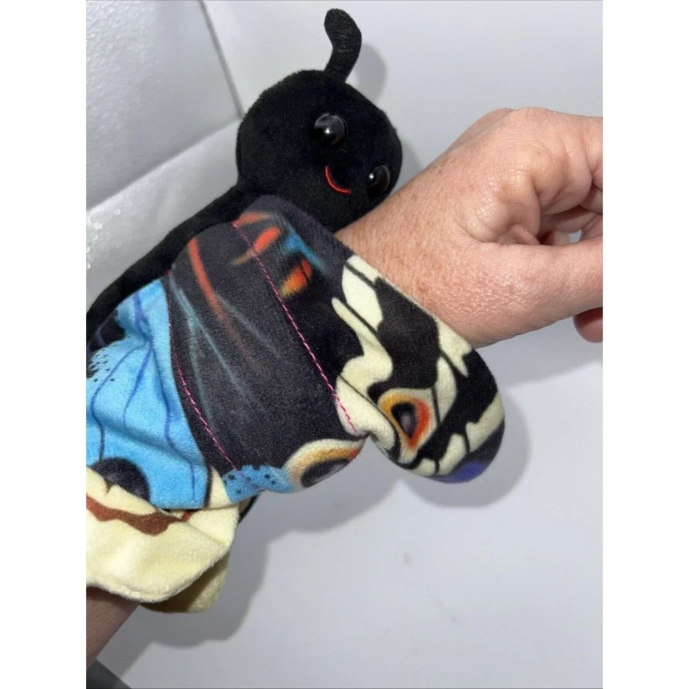 Wild Republic Huggers Butterfly Plush Toy, Slap Bracelet,‎ 8